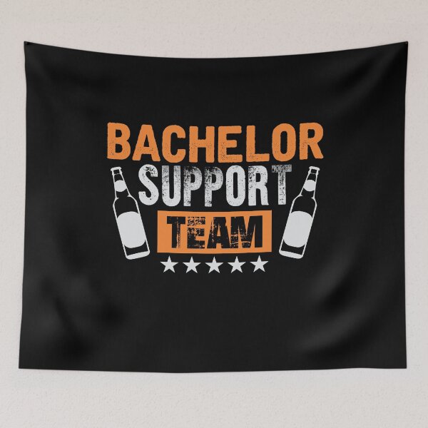 Item preview, Bachelor Support Team! designed and sold by VisionairsClub.