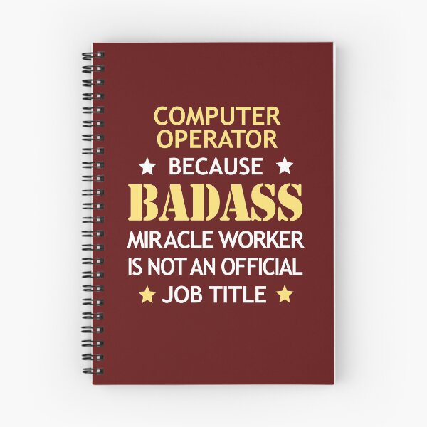 Item preview, Computer Operator Badass Funny Birthday Cool Christmas Gift designed and sold by smily-tees.