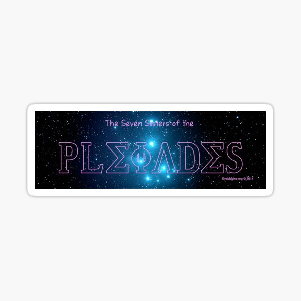 The Pleiades Sticker