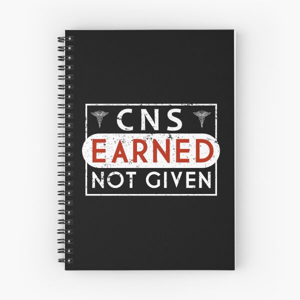 Item preview, CNS Nurse Clinical Nurse Specialist Earned Nurse Gift designed and sold by KentuckyGirlTee.
