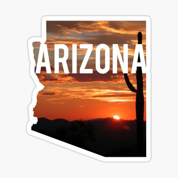 Arizona Sunset Sticker