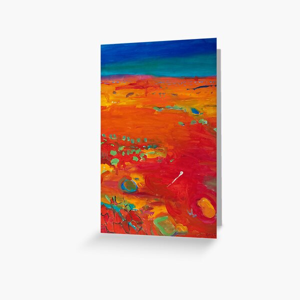 Red country Greeting Card
