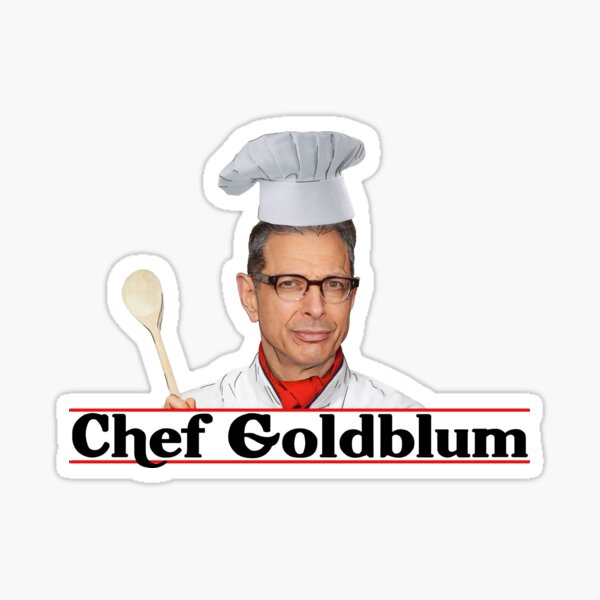 Item preview, Chef Goldblum designed and sold by JayLenosChin.
