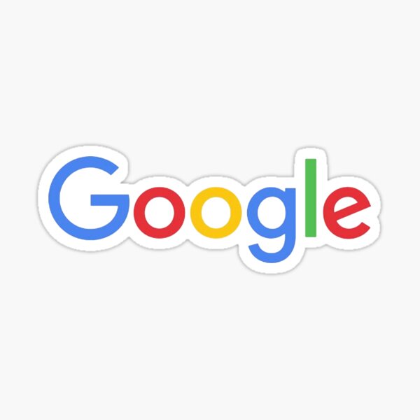 Nuevo logotipo de Google Pegatina