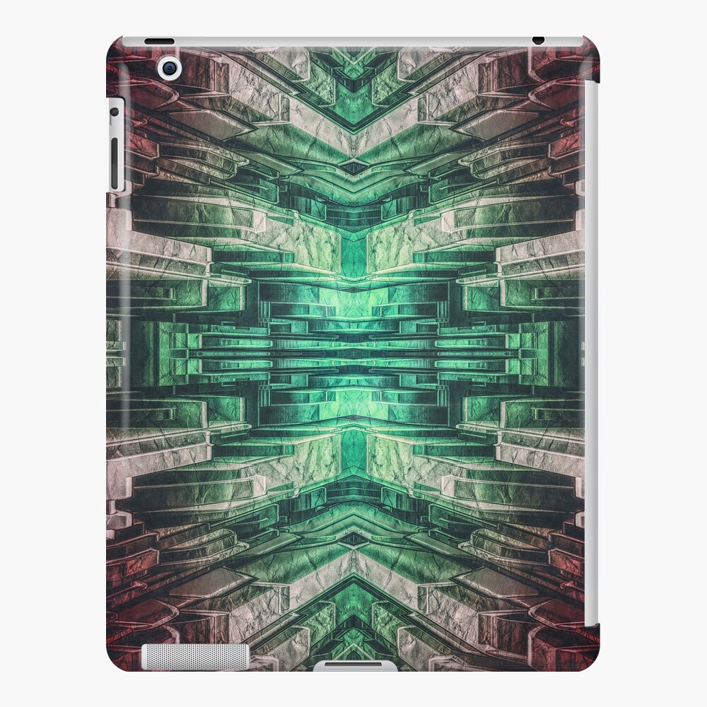 Abstract Mechanical Structure iPad Case & Skin
