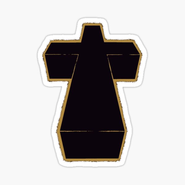 Justice - Cross Sticker