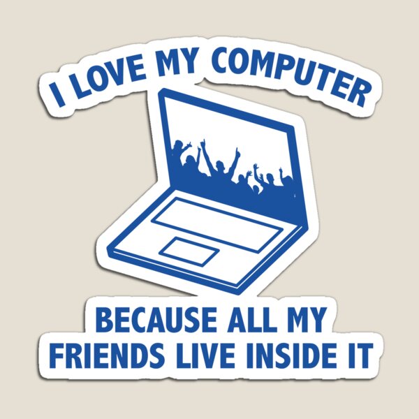 Item preview, I Love My Computer designed and sold by AmazingVision.