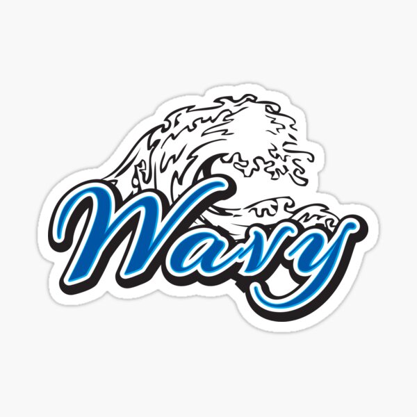 Wavy Sticker