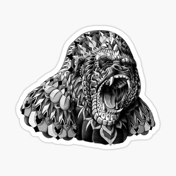 GORILLA Sticker