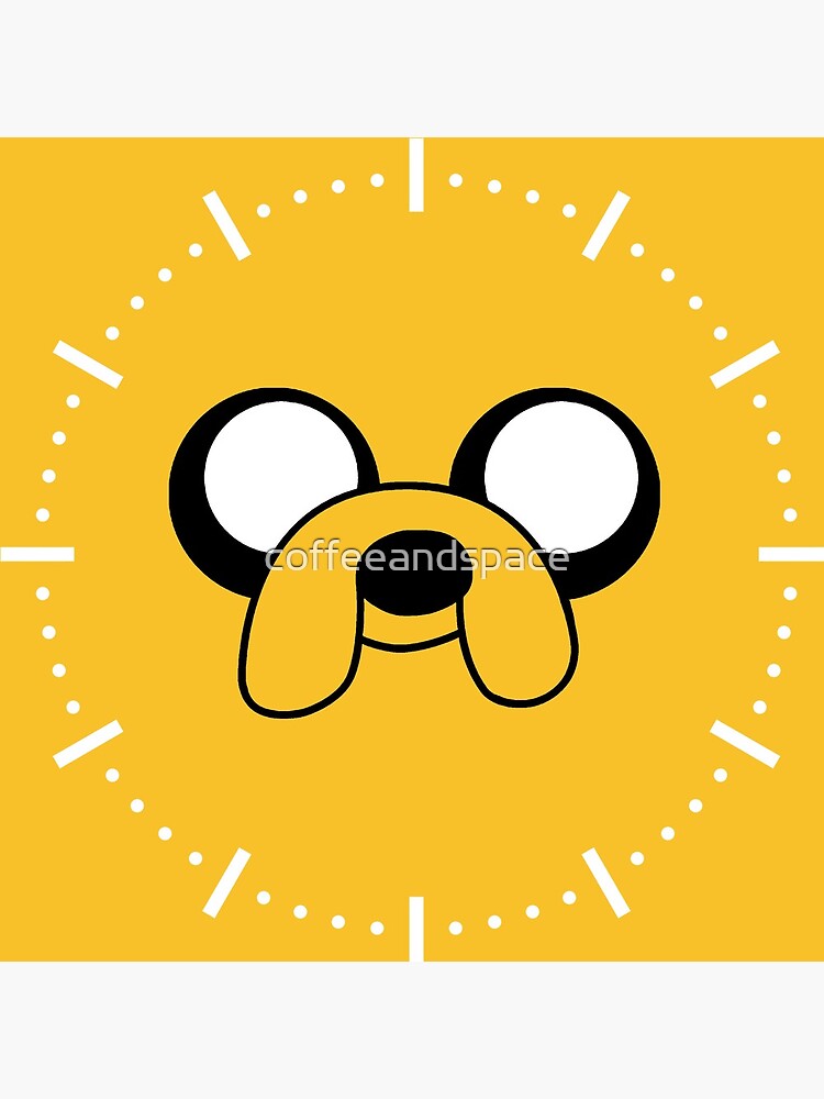 Jake Clock by coffeeandspace