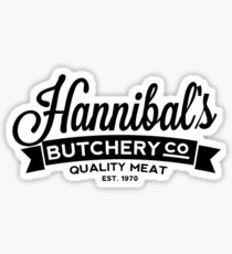 Hannibal's Butchery (DARK) Sticker