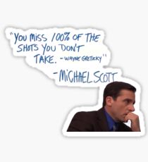 Pensive Michael Sticker