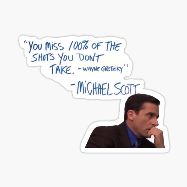 Pensive Michael Sticker