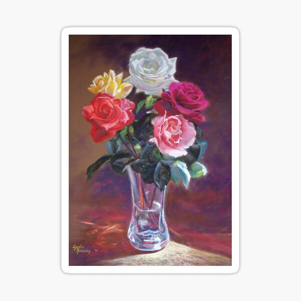 Jack's Roses Sticker