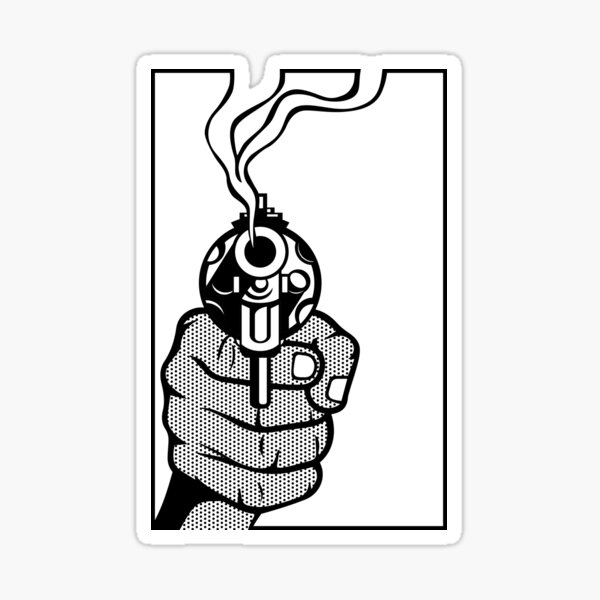 Smoking Gun Sticker
