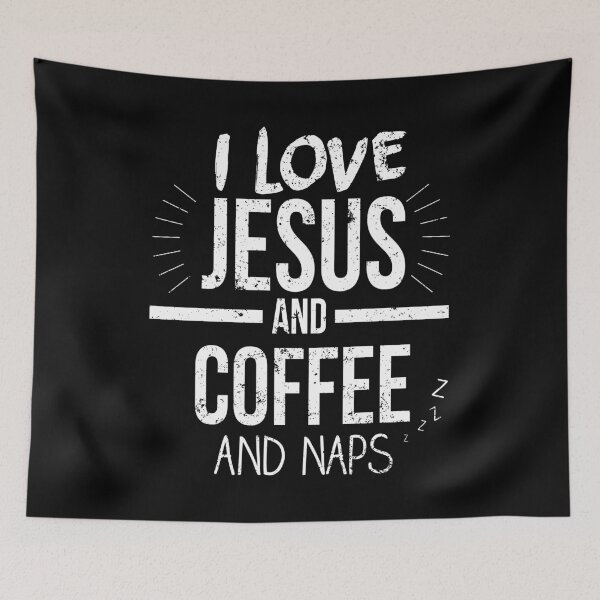 Item preview, Coffee Lover Shirt Funny Coffee Shirt Jesus Coffee Naps Coffee T Shirt designed and sold by KentuckyGirlTee.