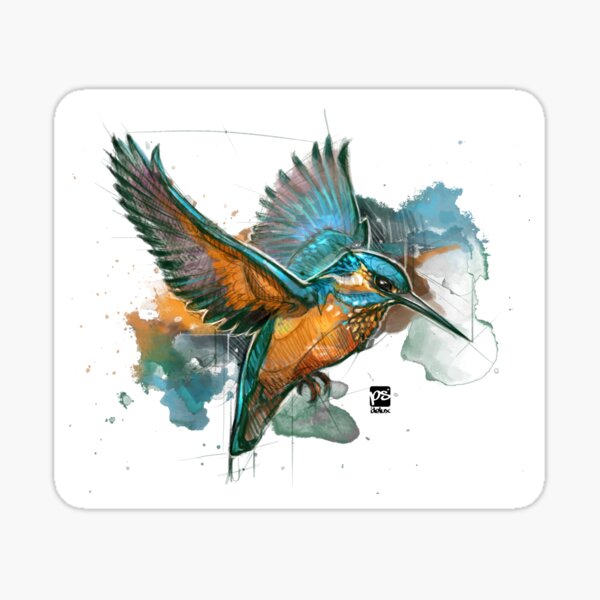 Reproduced Vintage Kingfisher Fishing Line Box Label Canvas Print 