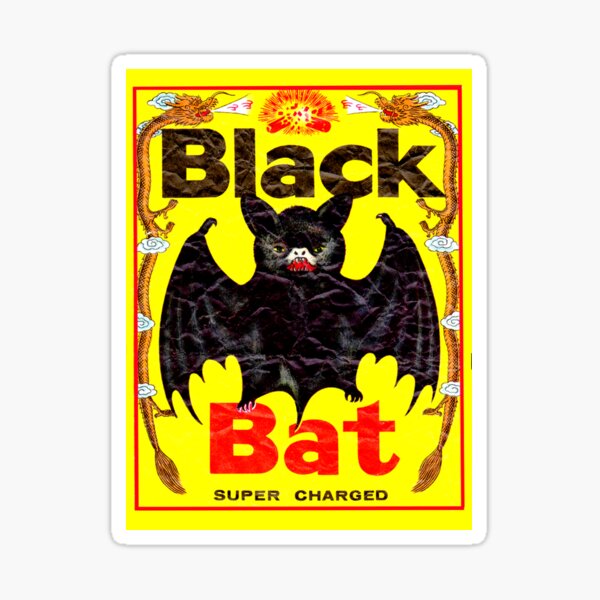 Item preview, BIG BLACK BAT designed and sold by sashakeen.