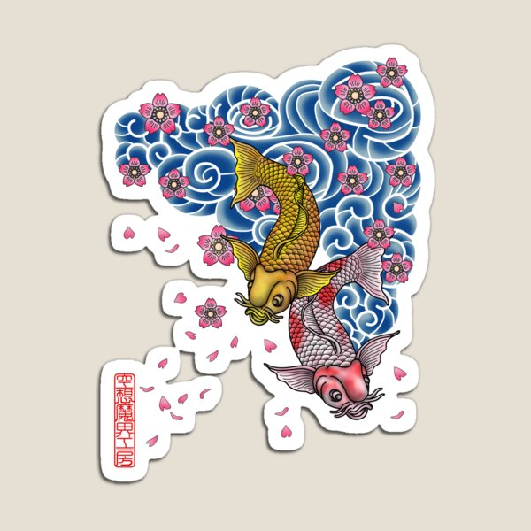 tattoo carps Magnet