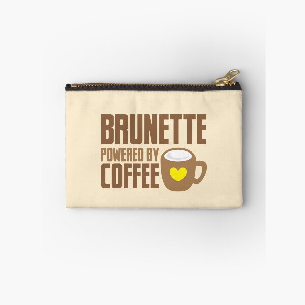 Item preview, Brunette powered by coffee designed and sold by jazzydevil.