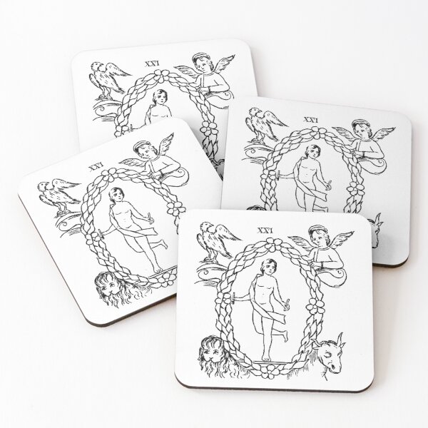 Item preview, Tarot the World 21 designed and sold by Talismania.