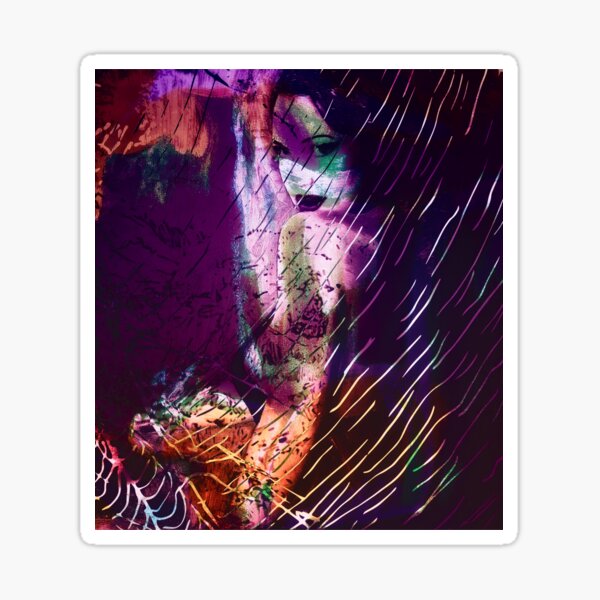 When The Night Comes Again Sticker