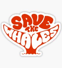 Save the Whales Sticker