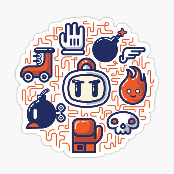 Bomberman Essentials Sticker