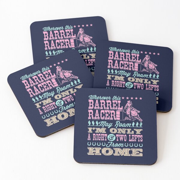 Item preview, Barrel Racing Design Wherever This Barrel Racer May Roam designed and sold by jaygo.