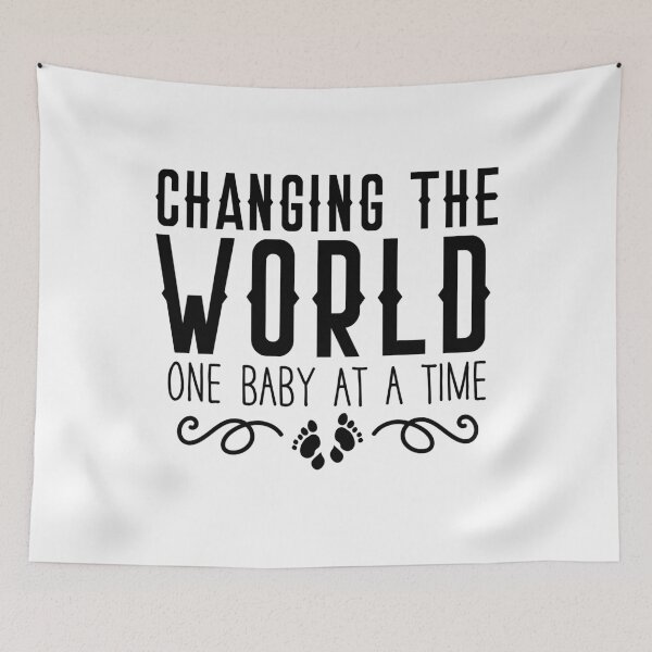 Item preview, Changing the world one baby at a time  designed and sold by jazzydevil.