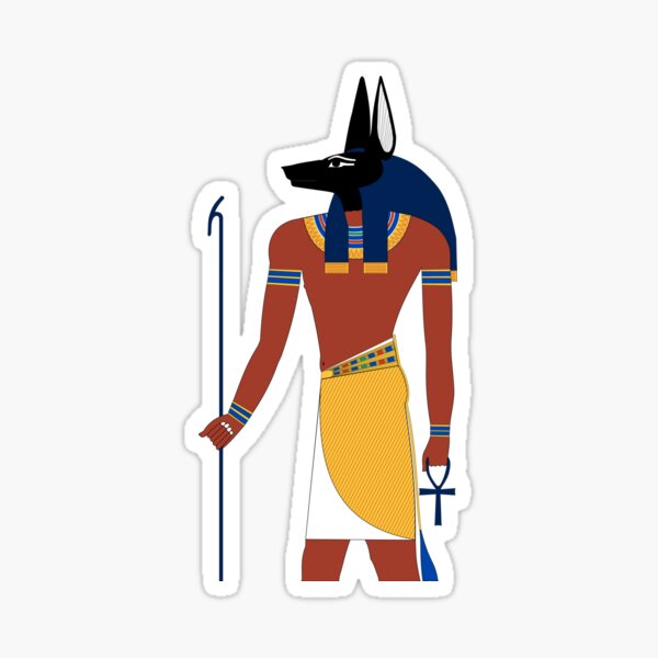 Anubis Stickers Redbubble