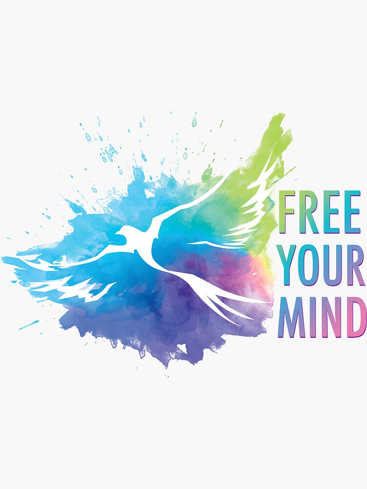 Artwork view, Free Your Mind - Dove designed and sold by LivingMiracles