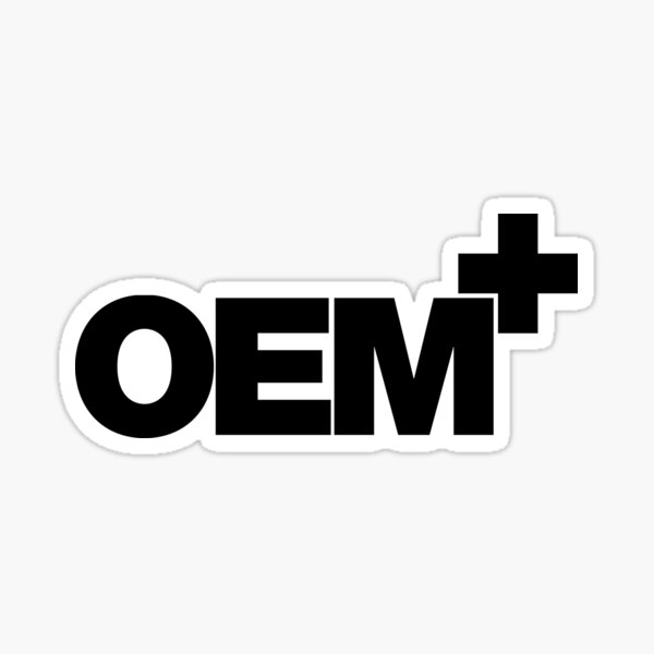 OEM+ (2) Sticker