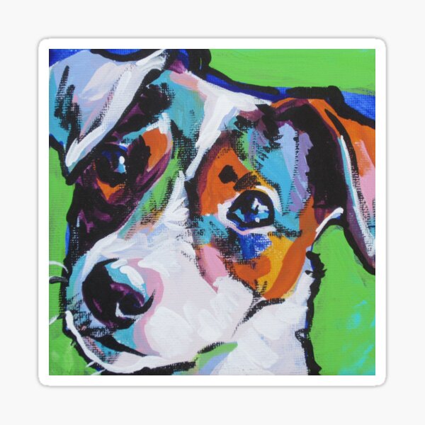 Download Jack Russell Stickers | Redbubble