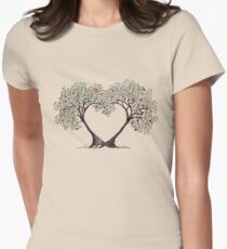 love trees Women's Fitted T-Shirt