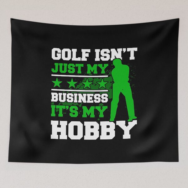 Item preview, Golf Shirt Gold Isn't Just My Business Its My Hobby Golfer Gift Tee designed and sold by haselshirt.