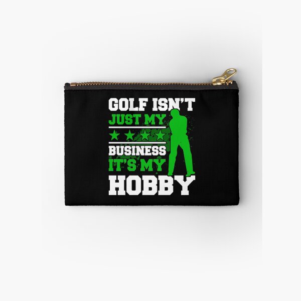 Item preview, Golf Shirt Gold Isn't Just My Business Its My Hobby Golfer Gift Tee designed and sold by haselshirt.