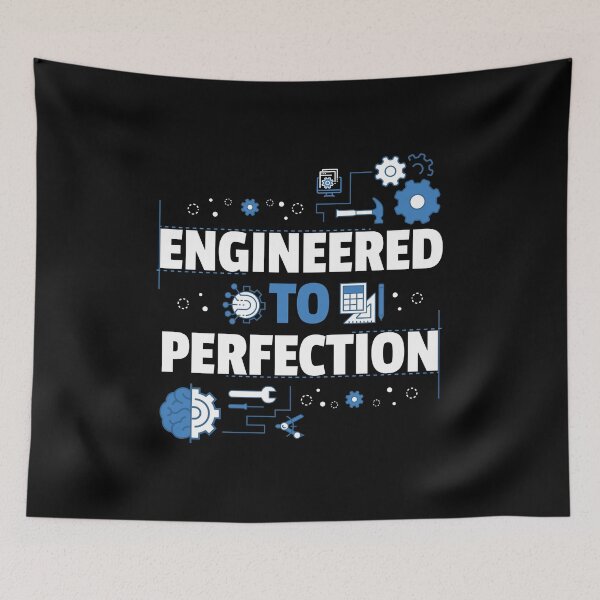 Item preview, Engineered to Perfection - Gift for an Engineer designed and sold by EstelleStar.