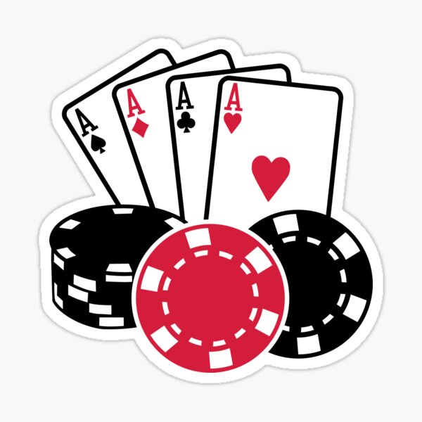 Casino Poker Stickers | Redbubble