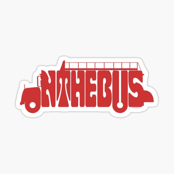 On The Bus Sticker