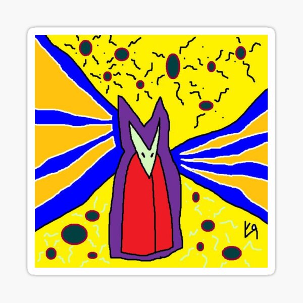 "Master of the Astral Plane" by Richard F. Yates Sticker