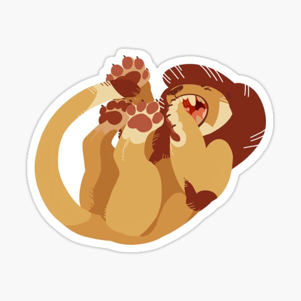 Lion Sticker