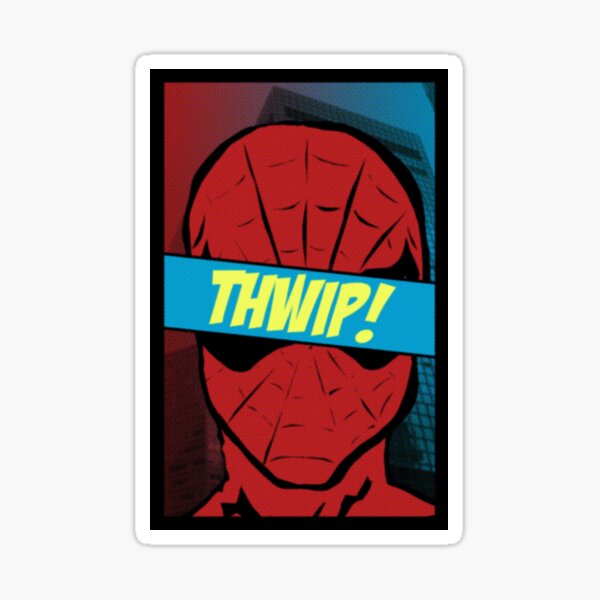 Spidey Thwip! Sticker