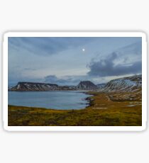 Bulandsgil, Grundarfjordur, Snaefellsnes, Island Sticker