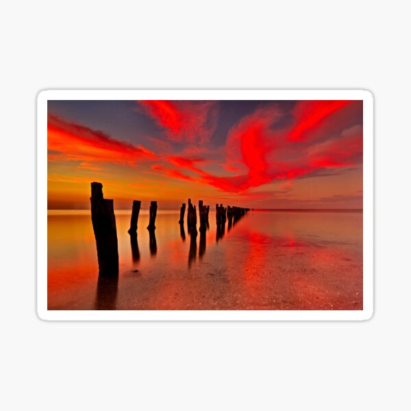 "Twilight At The Springs" Sticker