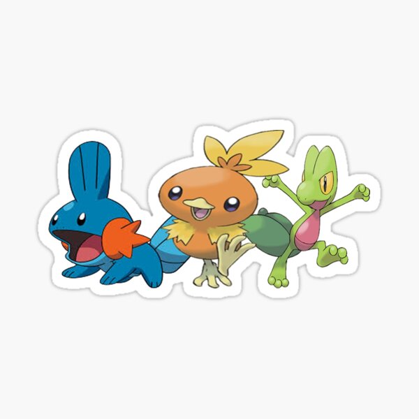 Pokemon unova starter trio 1