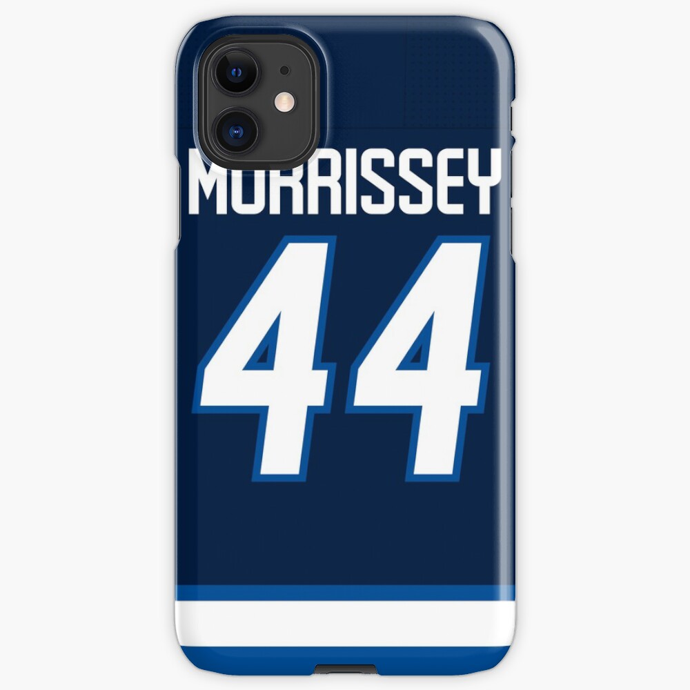 "Winnipeg Jets Josh Morrissey Home Jersey Back Phone Case" iPhone Case