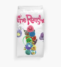 Slime Rancher | Lustige Vielfalt aller Schleime Design 2 Bettbezug
