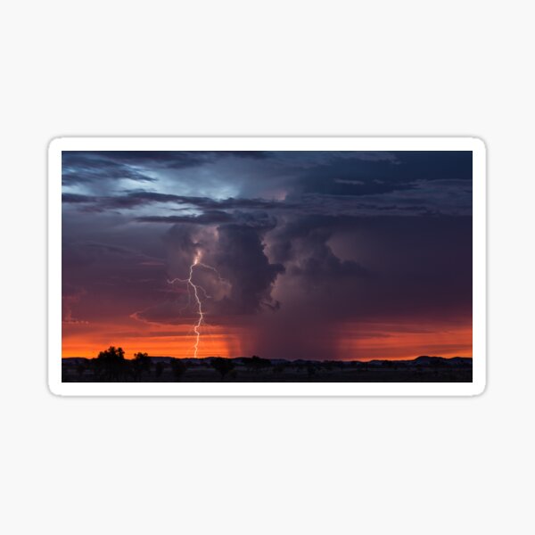 Atmospherics 2 - Pilbara, Western Australia Sticker