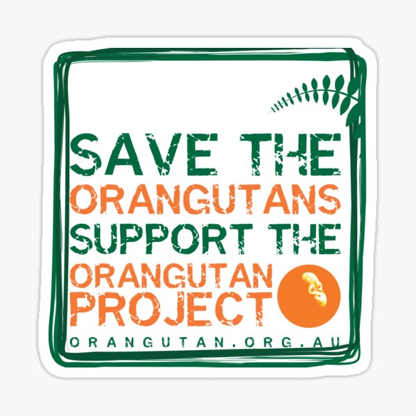 Item preview, Save the Orangutans designed and sold by The Orangutan Project.